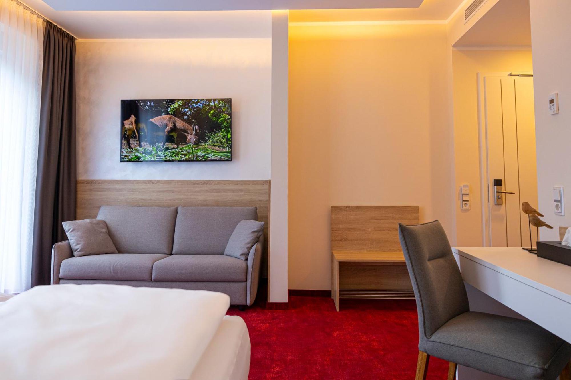 Hotel Am Waldkasino แอร์ฟวร์ท ภายนอก รูปภาพ