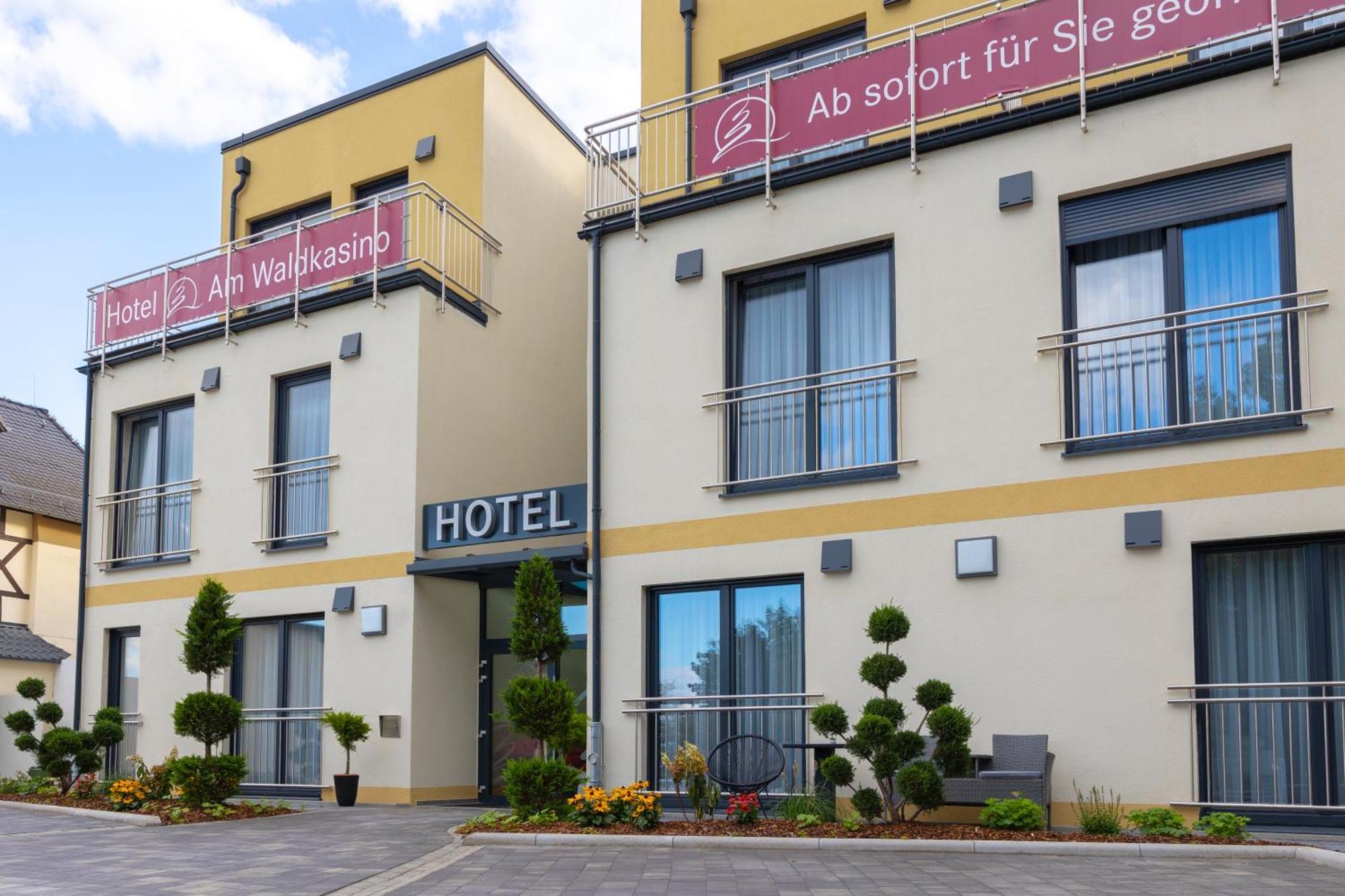 Hotel Am Waldkasino แอร์ฟวร์ท ภายนอก รูปภาพ