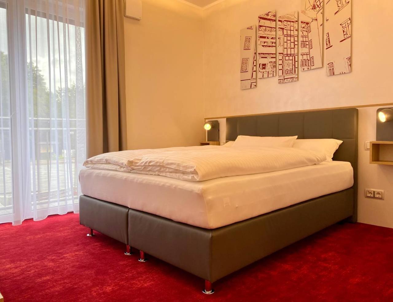 Hotel Am Waldkasino แอร์ฟวร์ท ภายนอก รูปภาพ